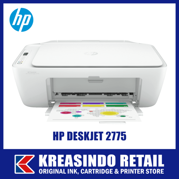 HP DeskJet Ink Advantage 2775 WiFi All-in-One Printer