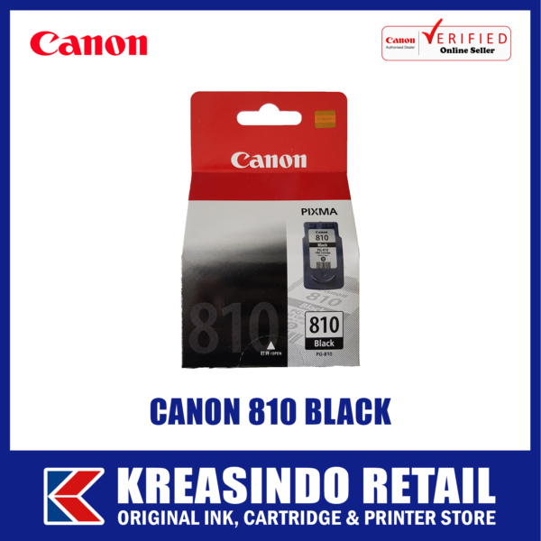 Cartridge Canon 810 Black (PG-810) Original