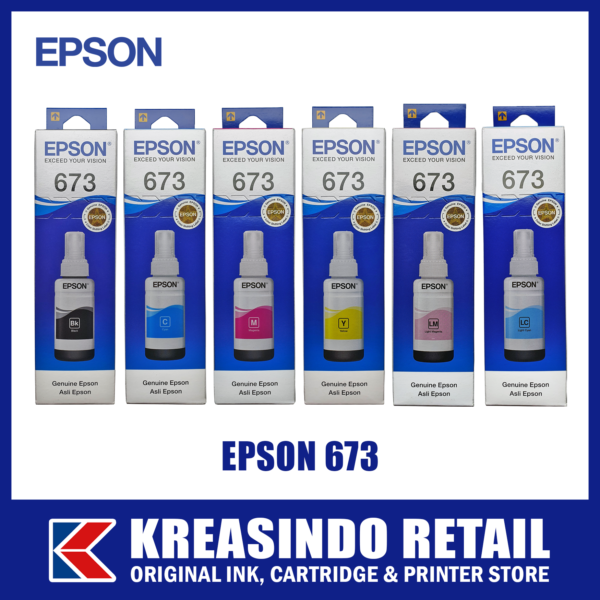 Tinta Epson 673 Original