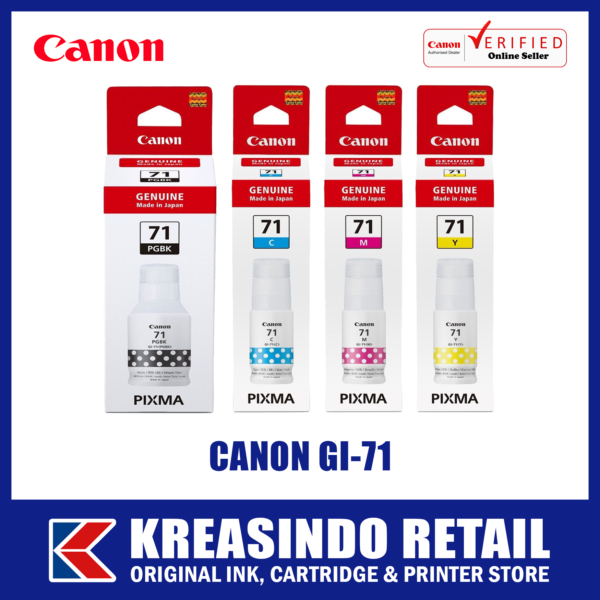 Tinta Canon GI-71 Original